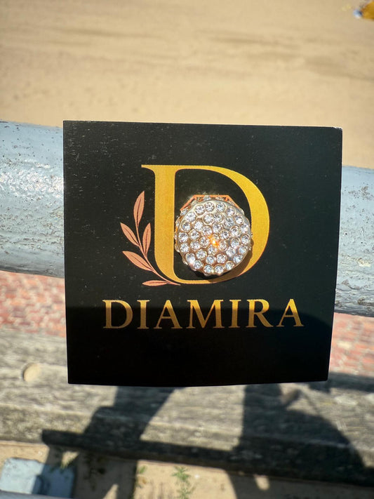 Diamira Magnetische Hijab Broche – Luxe Zonder Spelden of Schade
